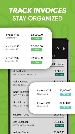 Joist Invoices for Contractors screenshot