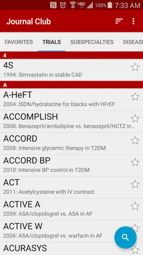 Journal Club: Medicine screenshot