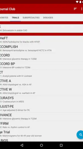 Journal Club: Medicine screenshot