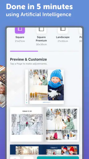 Journi Print - 5min Photo Book screenshot