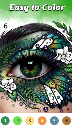 Jungle Color By Number Games screenshot