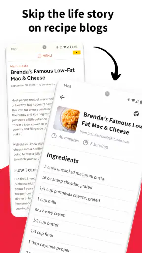 Just the Recipe: Recipe Keeper screenshot