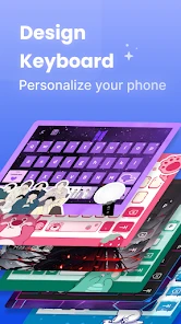 Keyboard Font & Keyboard Theme screenshot