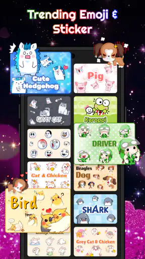 Keyboard - Neon Love Theme screenshot