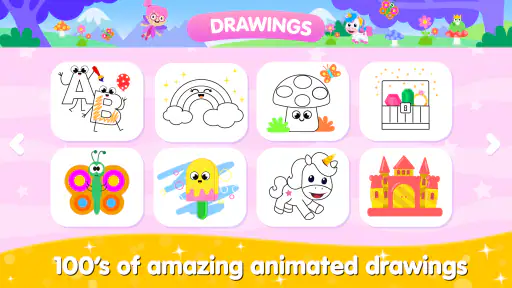 Kids Coloring Drawing Games screenshot