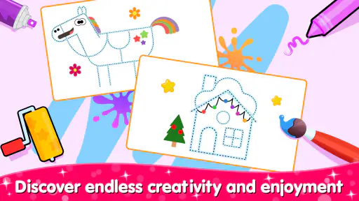 Kids Coloring Drawing Games screenshot