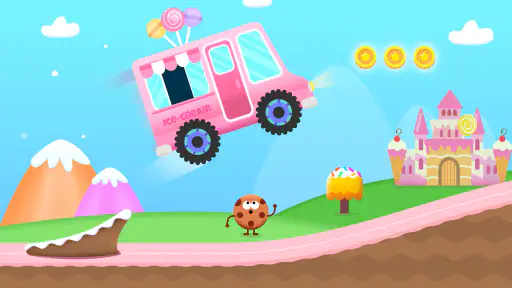 Kids Monster Truck Games 2+ screenshot