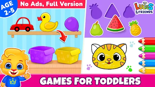 Kids Toddler & Preschool Games screenshot