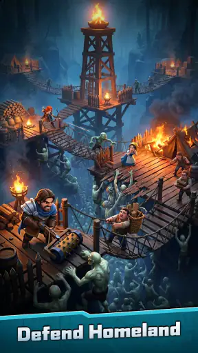Kingdom Fall: Zombie Defense screenshot