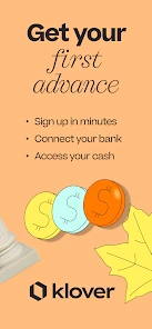 Klover - Instant Cash Advance screenshot