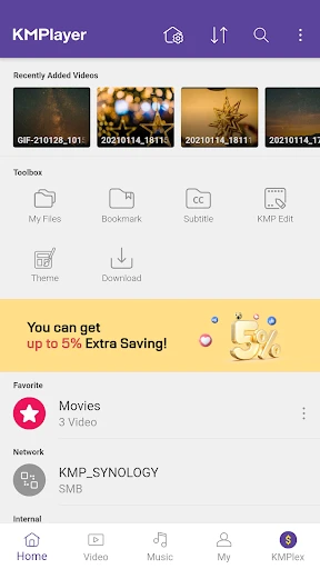 KMPlayer - All Video Player screenshot