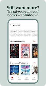 Kobo | eBooks & Audiobooks screenshot