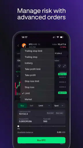Kraken Pro: Crypto & Stocks screenshot