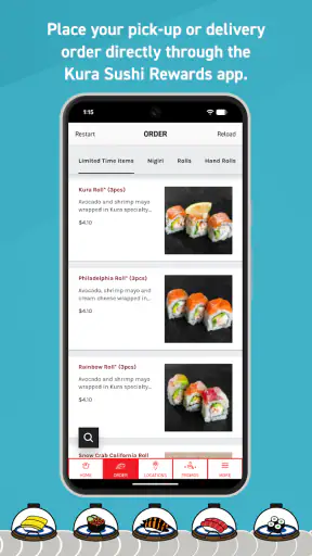 Kura Sushi Rewards screenshot