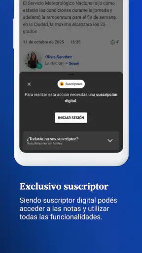 LA NACION screenshot