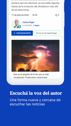 LA NACION screenshot