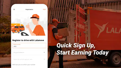 Lalamove Driver - Drive & Earn screenshot
