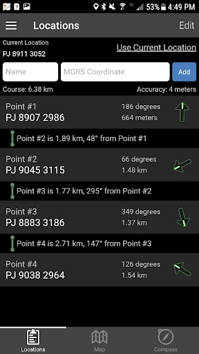 Land Nav Assistant screenshot