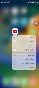 Launcher iOS 19 screenshot