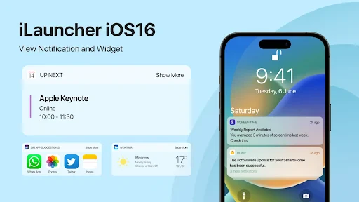 Launcher iOS16 - iLauncher screenshot