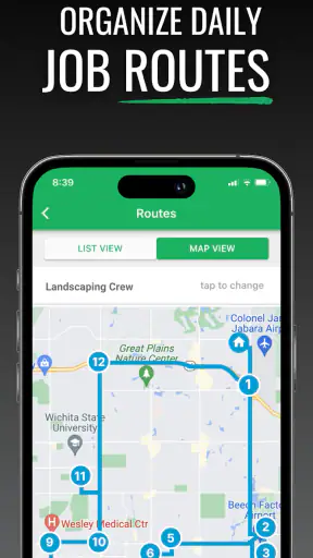 Lawn Buddy Management Software screenshot