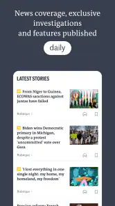 Le Monde, Live News screenshot