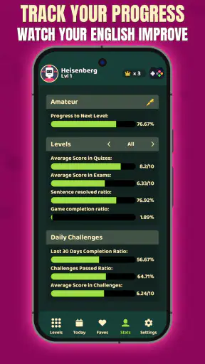 Learn English w/ Grammar Games screenshot