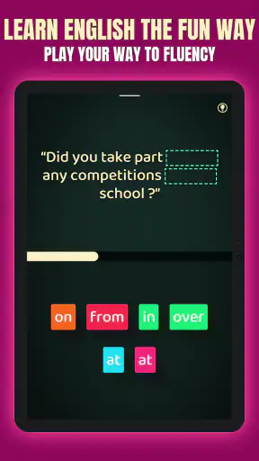 Learn English w/ Grammar Games screenshot