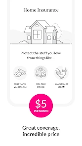 Lemonade Insurance screenshot