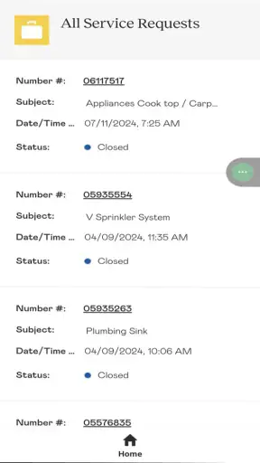 Lennar Account screenshot