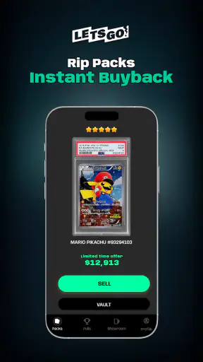 LETSGO: Rip Packs, Real Cards screenshot