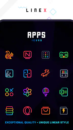 LineX Icon Pack screenshot
