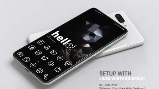 LineX White Icon Pack screenshot