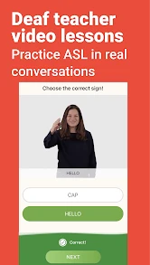 Lingvano: Sign Language - ASL screenshot