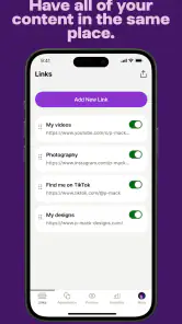 Linktree: Link in bio creator screenshot