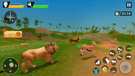 Lion Games Animal Simulator 3D screenshot