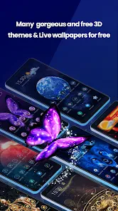 Live Launcher Lite-3Dwallpaper screenshot