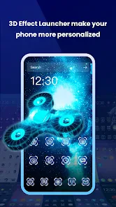 Live Launcher Lite-3Dwallpaper screenshot