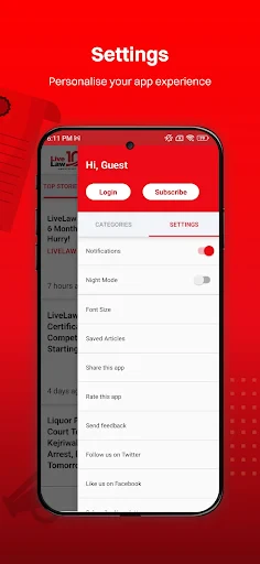 Live Law screenshot