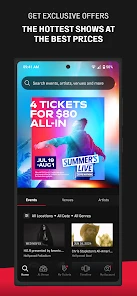 Live Nation At The Concert screenshot