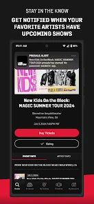 Live Nation At The Concert screenshot