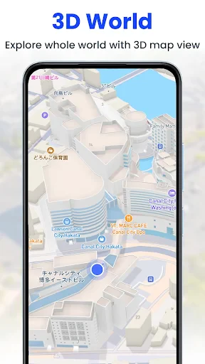 GPS Satellite Live Earth Map screenshot
