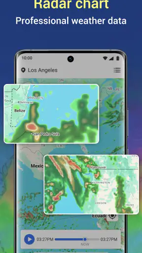 Live weather alarm-Radar screenshot