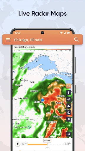 Live Weather Radar Launcher screenshot