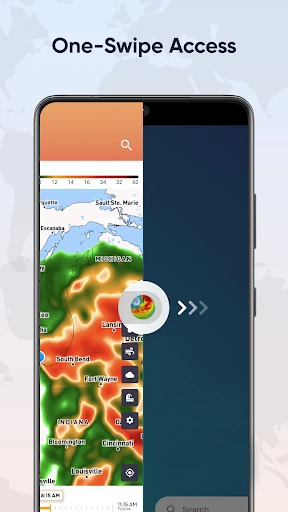 Live Weather Radar Launcher screenshot