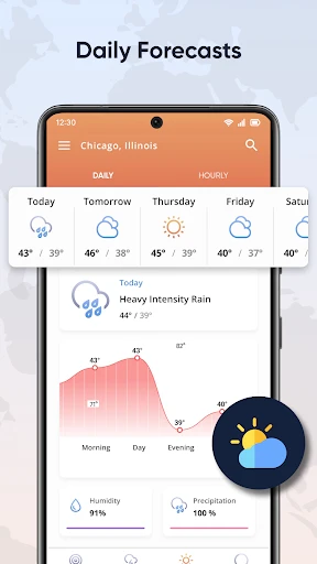 Live Weather Radar Launcher screenshot