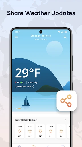 Live Weather Radar Launcher screenshot