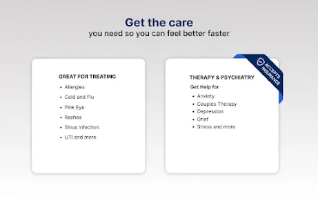 LiveHealth Online Mobile screenshot