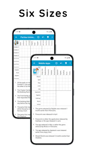 Logic Grid Puzzles: Brain Game screenshot