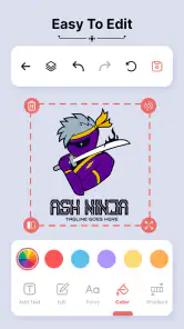 Logo Maker And Logo Creator 3D screenshot